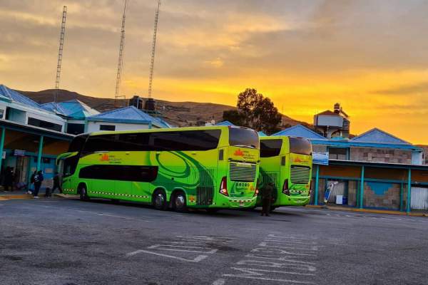Pasajes de Bus Nocturno Cusco a Puno (2do Piso Asiento 140°)